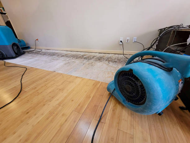 Professional Flood Damage Cleanup technician working in Sprakers, NY